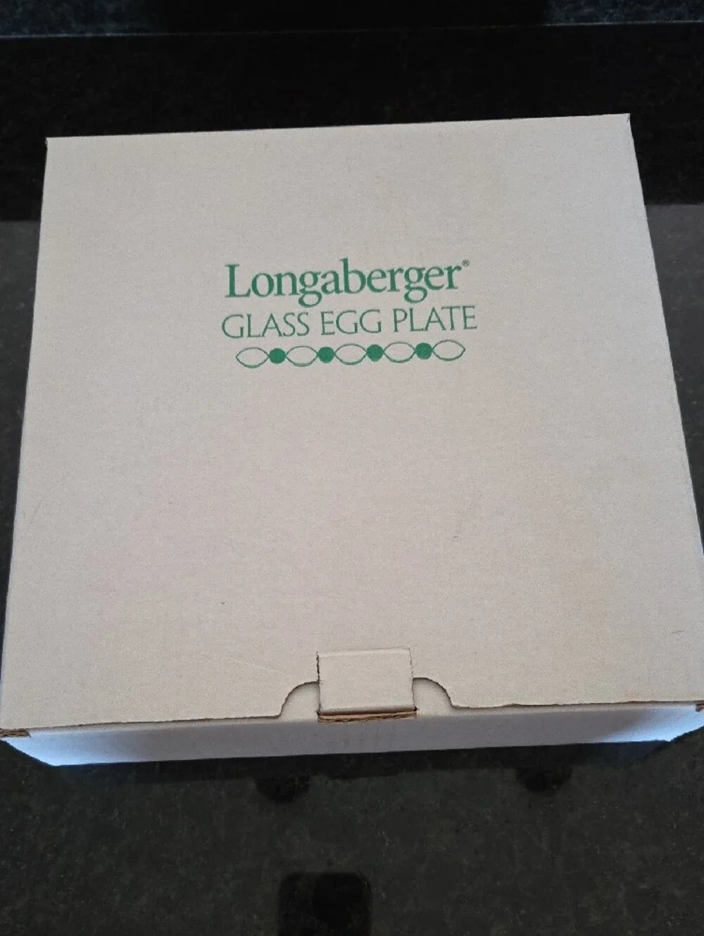Longaberger Egg Plate